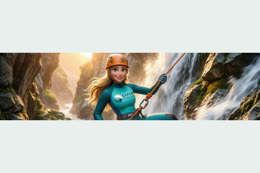 24 canyoning A — Safety-Motiv „24 canyoning A“.