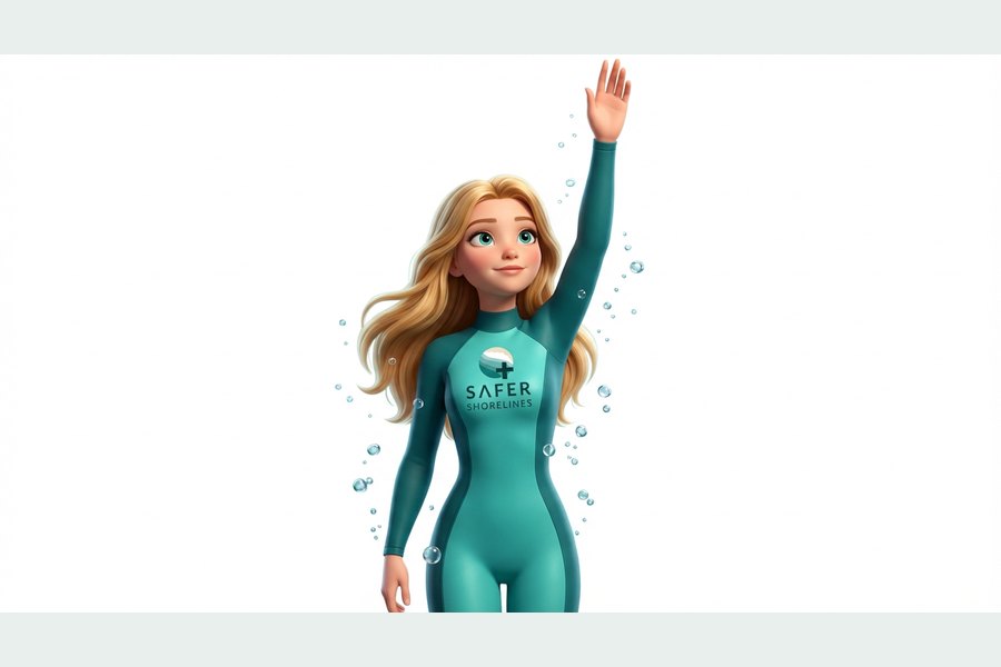 Safety freediving dynamic cutout — Safety-Motiv „Safety freediving dynamic cutout“.