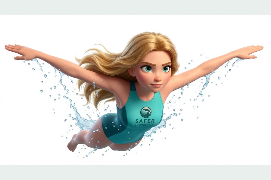 Safety swimming dynamic cutout — Safety-Motiv „Safety swimming dynamic cutout“.