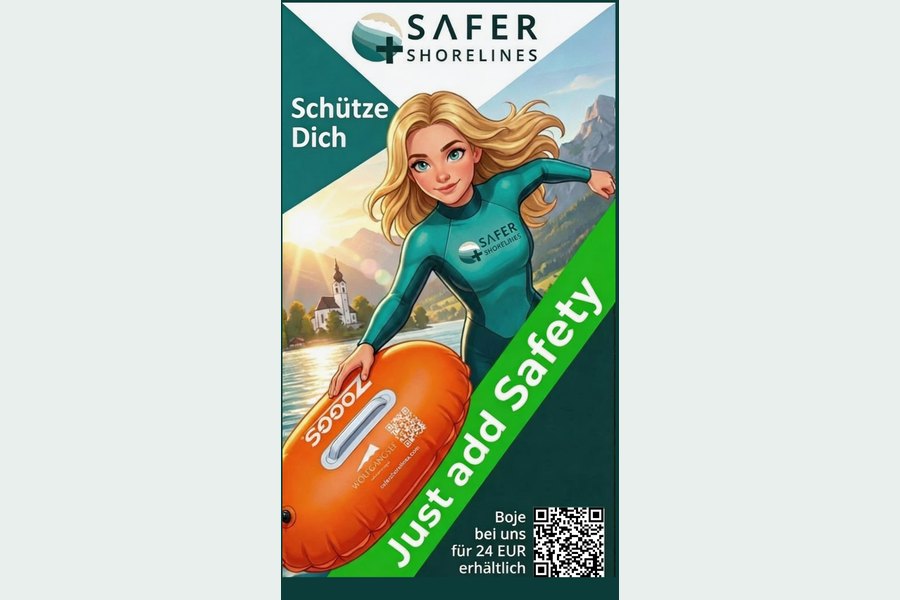 Safety Wolfgangsee Boje — Safety-Motiv „Safety Wolfgangsee Boje“.