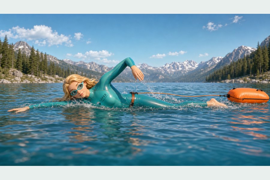 03 Safety Schwimmen Boje Referenz — Safety-Motiv „03 Safety Schwimmen Boje Referenz“.